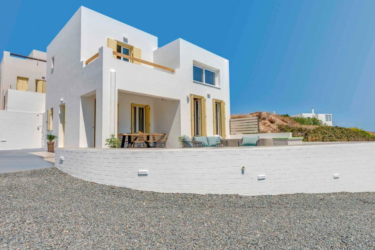 Villa Alba In Syros With Private Jacuzzi Azolimnos Exterior foto